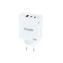 Încărcător de Perete TooQ TQWC-GANQC2PD65WT 65 W Alb (1 Unități)