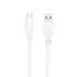 Cablu USB-C NANOCABLE 10.01.4001-L150-W Alb 1,5 m