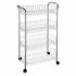 Cărucior pentru legume Confortime 4 Rafturi Metal 51 x 27 x 84 cm (6 Unități)