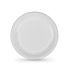 Set de farfurii reutilizabile Algon Rotund Alb 17 x 17 x 1,5 cm Plastic 25 Unități