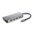 Hub USB NGS WONDER DOCK 8 Argintiu