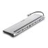 Hub USB NGS WONDERDOCK12 Gri Argintiu
