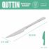 Set de cuțite pentru carne Madrid Quttin Madrid (21 cm) 2 Piese (12 Unități)