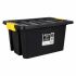Cutie de depozitare, cu posibilitate de stivuire Dem Brico Cu Capac 40 L 52 x 35 x 26 cm (6 Unități)