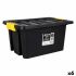 Cutie de depozitare, cu posibilitate de stivuire Dem Brico Cu Capac 40 L 52 x 35 x 26 cm (6 Unități)