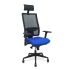 Scaun de birou cu pat Horna P&C B3DR65C Albastru
