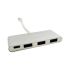 Hub USB C CoolBox COO-HUC3U3PD Aluminiu