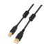 Cablu USB 2.0 A la USB B Aisens A101-0010 Negru 3 m