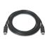 Cablu de Date/Încărcare cu USB Aisens A107-0058 Negru 3 m (1 Unități)