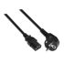 Cablu de Alimentare Aisens A132-0167 Negru 1,5 m