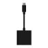 Adaptor USB C la DisplayPort Aisens A109-0345 Negru 15 cm 4K Ultra HD