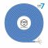 Cablu de Rețea Rigid FTP Categoria 7 Aisens AWG23 Albastru 100 m