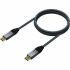 Cablu USB-C Aisens A107-0670 Gri (1 Unități)
