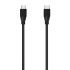 Cablu USB-C Aisens A107-0702 Negru 1 m (1 Unități)