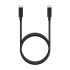 Cablu USB-C Aisens A107-0705 Negru 3 m
