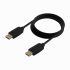 Cablu DisplayPort Aisens A124-0740 4K Ultra HD Negru 2 m