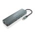Hub USB Aisens ASUC-5P011-GR Gri Multicolor (1 Unități)