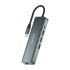 Hub USB Aisens ASUC-5P011-GR Gri Multicolor (1 Unități)