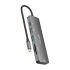 Hub USB Aisens ASUC-6P016-GR Gri Multicolor (1 Unități)