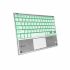 Tastatură și Touchpad Subblim SUB-KBT-SMBT50 Argintiu Qwerty Spaniolă QWERTY