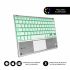 Tastatură și Touchpad Subblim SUB-KBT-SMBT50 Argintiu Qwerty Spaniolă QWERTY