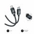 Cablu USB-C la USB-C Subblim OPTIMUS Negru 1 m