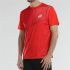 Tricou cu Mânecă Scurtă Bărbați Bullpadel Afile Roșu