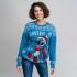 Pulover Unisex Stitch Albastru