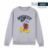 Hanorac fără Glugă Unisex Mickey Mouse Gri