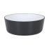 Castron Inde Melamina Alb/Negru 600 ml 14 x 6 cm