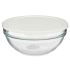 Cutie rotundă pentru prânz cu capac Pasabahce Chefs Alb 1,135 L 17,2 x 7,6 x 17,2 cm (4 Unități)