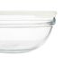 Cutie rotundă pentru prânz cu capac Pasabahce Chefs Alb 1,135 L 17,2 x 7,6 x 17,2 cm (4 Unități)