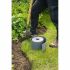 Gard pentru grădină Nature Gri Polietilenă 7,5 cm x 10 m