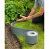 Gard pentru grădină Nature Gri Polietilenă 7,5 cm x 10 m
