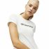 Tricou cu Mânecă Scurtă Bărbați Tommy Hilfiger Logo Chest Alb