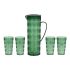 Set de ulcior cu pahare EDM 827051 Plastic reciclat (5 Piese)