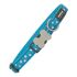 Zgardă pentru câini Red Dingo Style Turquoise Stele (2,5 x 41-63 cm)
