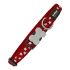 Zgardă pentru câini Red Dingo Style Roșu Stele (2 x 31-47 cm)