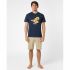 Tricou Rip Curl Framed Bleumarin Bărbați