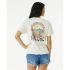 Tricou cu Mânecă Scurtă Rip Curl Sun Relaxed Alb