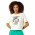 Tricou cu Mânecă Scurtă Rip Curl Stay Wild  Alb
