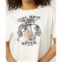Tricou cu Mânecă Scurtă Rip Curl Stay Wild  Alb