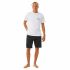 Tricou cu Mânecă Scurtă Bărbați Rip Curl Stapler  Alb
