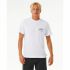Tricou cu Mânecă Scurtă Bărbați Rip Curl Stapler  Alb
