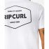 Tricou cu Mânecă Scurtă Bărbați Rip Curl Stapler  Alb