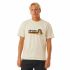 Tricou cu Mânecă Scurtă Bărbați Rip Curl Surf Revival Mumma Alb cald