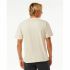 Tricou cu Mânecă Scurtă Bărbați Rip Curl Surf Revival Mumma Alb cald