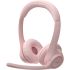 Căști cu Microfon Logitech 981-001412 Roz