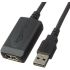 Cablu USB 480 Mbps Tată/Mamă 9,75 m Negru (Recondiționate A+)