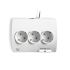Placă de circuit Prize 5 Puncte de Conectare cu Întrerupător Ewent EW3935 1,5 m 2 x USB 2,1 A 2500W Bluetooth (1,5 m)